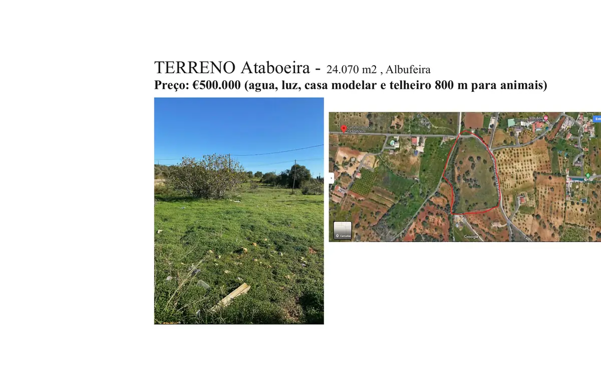 Terreno Ataboeira